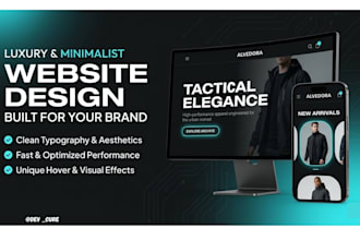 design a premium custom coded elementor wordpress website