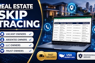 do real estate skip tracing for llc and trust owners
