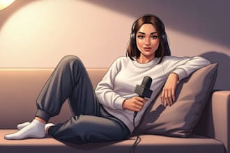 be your erotica nsfw asmr female voiceover artist with english seductive tone