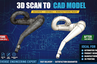 convert scan files into accurate cad models