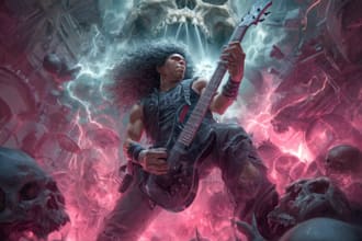 design dark art album covers and metal band artwork