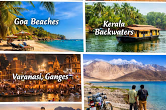 plan your travel itineray for india