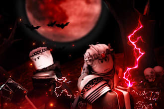 create a high quality roblox gfx