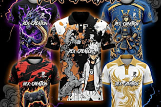 designe sublimation esports and sports jerseys