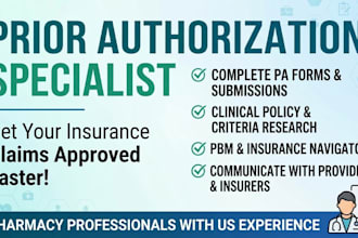 provide expert prior authorization support