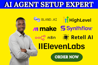 build receptionist ai automation custom ai call agent for healthcare real estate