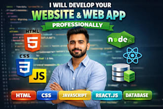 create a responsive web app using react and nodejs