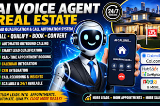 ai voice agent real estate lead qualification call automation system