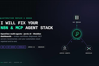 fix n8n mcp server openclaw multi agents jarvis ai obisidian dashboard paperclip