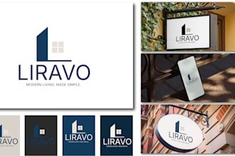 design logo with brand guideline