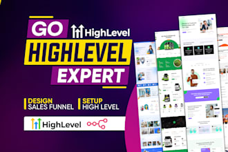 setup gohighlevel CRM automation and sales funnel