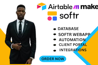 airtable, airtable database, interface, client portal, CRM, n8n