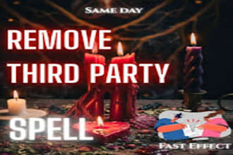 cast a powerful love spell to reunite you with your ex and remove third parties