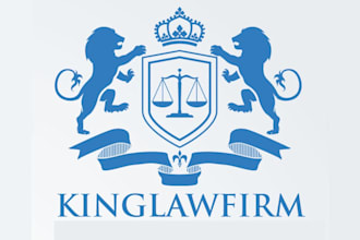 design a lawyer, attorney logo with 20 hours