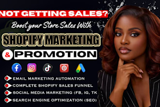 boost shopify dropshipping sales with ecommerce marketing and shopify promotion