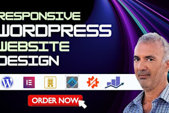 create a wordpress website for your business with optional online booking