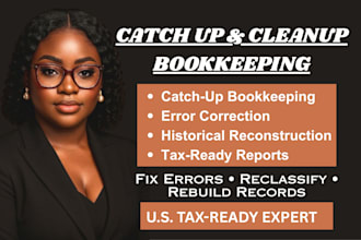 do catch up reclassified bookkeeping historical reconstruction, error correction