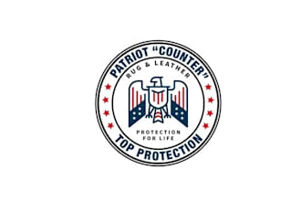 design aesthetics patriotic counter brand logo