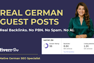 get german backlinks from real high DR editorial website