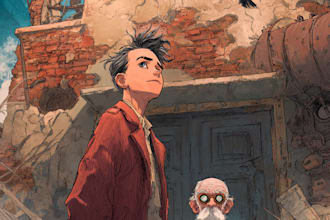 comic book illustration with comic book illustrator