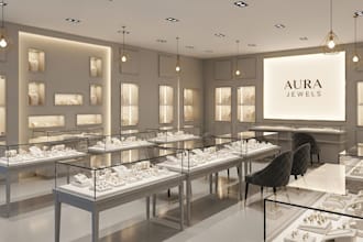 design 3d retail store, 3d shopping mall, 3d store, 3d retail booth exterior