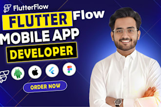 do flutterflow mobile app with firebase as flutter flow app