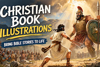 create christian faith book illustration bible story illustration jesus picture