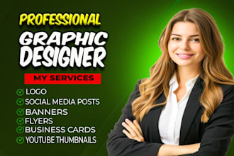 do design a professional and unique graphic design