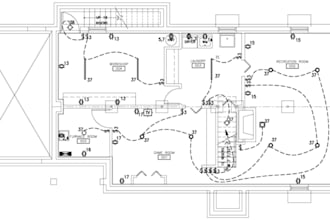 design electrical plan, hvac, plumbing and mep drawing for your building project