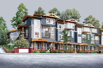 do interior and exterior 3d rendering, flythrough and architectural animation