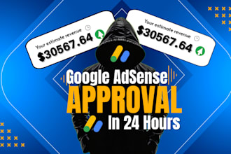 design and write article for your website to get adsense approval