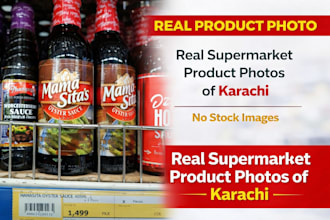 capture real supermarket product photos with prices and details