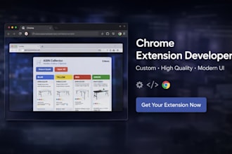 develop chrome extension with custom features