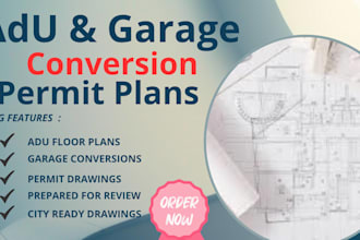 city permit blueprints architect for house plans, patio, adu, garage, deck, shed