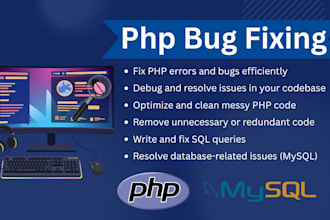 php bugs, debug errors, and solve mysql issues fast