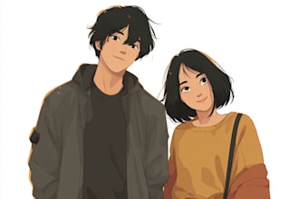 draw beautiful sfw or nsfw anime art illustration
