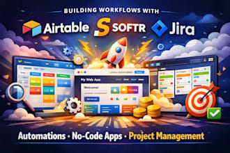 design airtable airtable database, softr webapp,interface, CRM