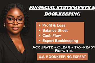 do profit and loss cash flow statement balance sheet preparation and bookkeeping