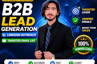 do b2b lead generation and linkedin outreach