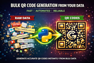 generate bulk qr codes from your excel or CSV data