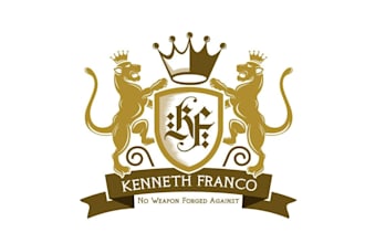 design a custom family crest logo or coat of arms