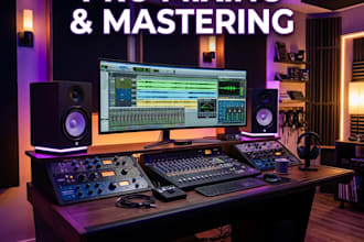 do professional mixing and mastering for your song