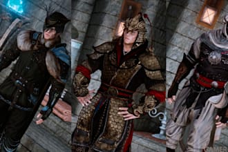 mod,optimize and port skyrim, starfield,cyberpunk, and legend of zelda characte