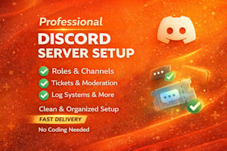 setup and organize your discord server with bots and roles