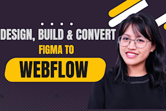 provide webflow website design and responsive webflow site