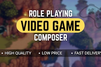 compose original orchestral music for rpg games
