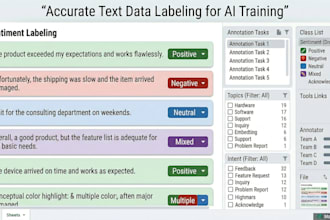 do fast, accurate text data labeling and annotation for ai