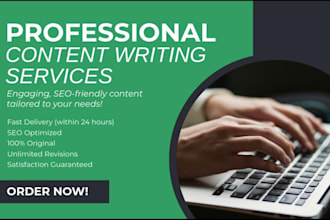 do professional content writing,copy typing