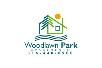 design wood lawn park apartments logo