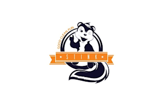 design stink cosmetics spa beauty logo